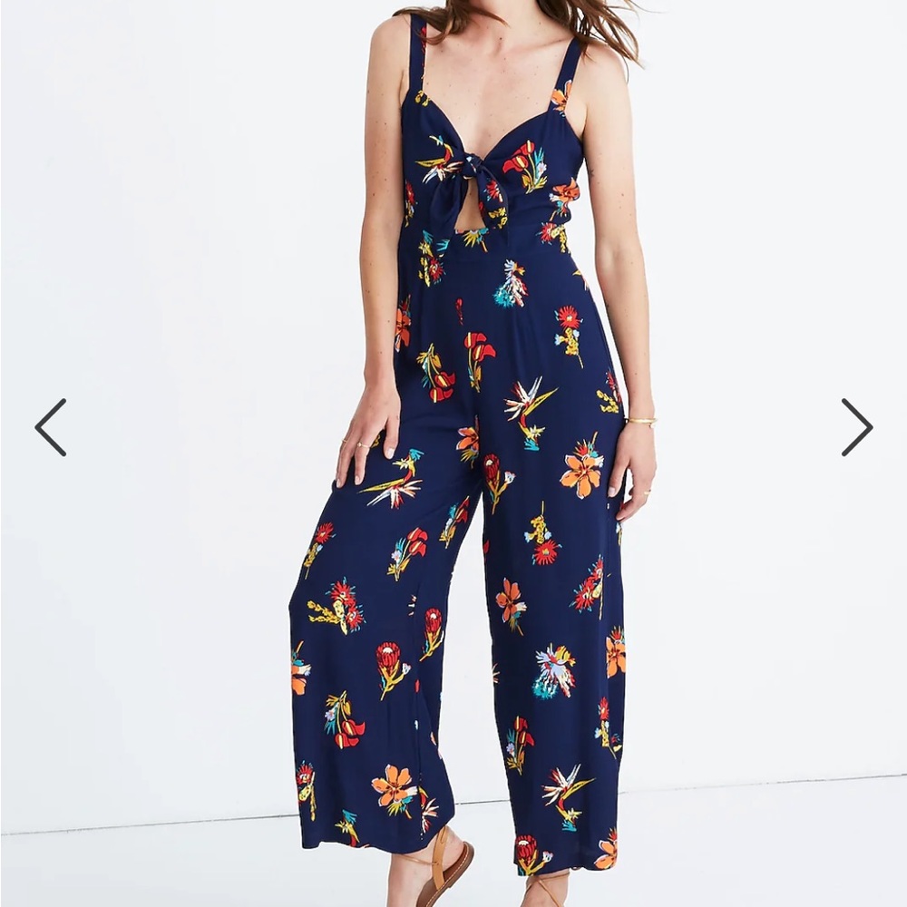 Madewell Plumeria Cutout Jumpsuit